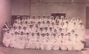 COMMUNIONS ORAN EGLISE SAINT ANDRE 1953